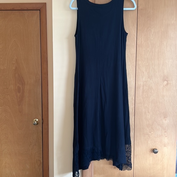 LOGO black tank maxi dress size Medium - Picture 6 of 7